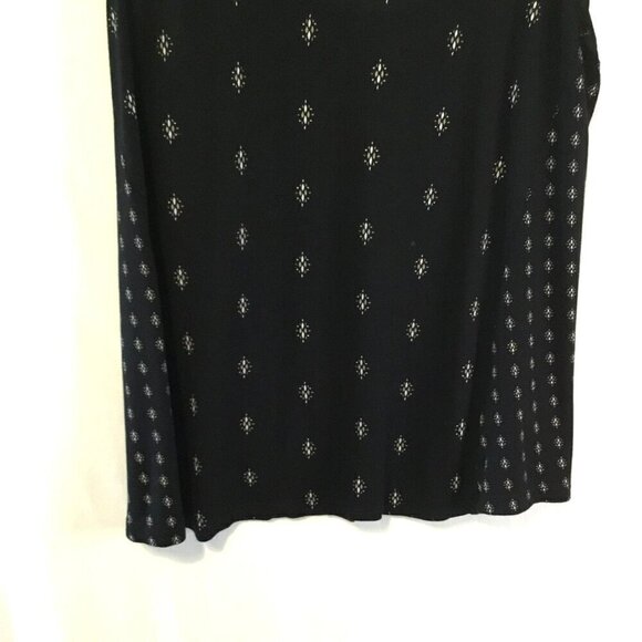Old Navy Tank Top Peek-A-Boo Sleeveless Pullover Black Women's White Size Large - Picture 4 of 10